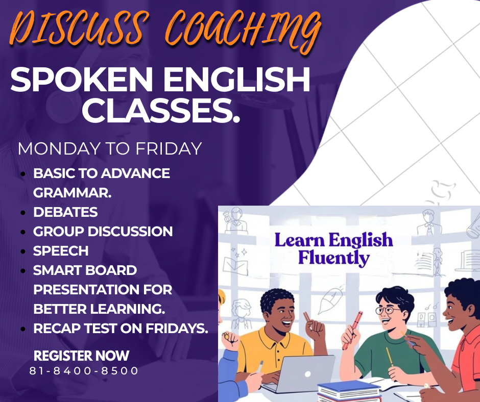 Best English Speaking Institute In Gurgaon | 8184008500 |Discuss Coaching